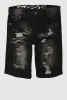 Little Boys Patch and Repair Denim Shorts sold by Rainbow