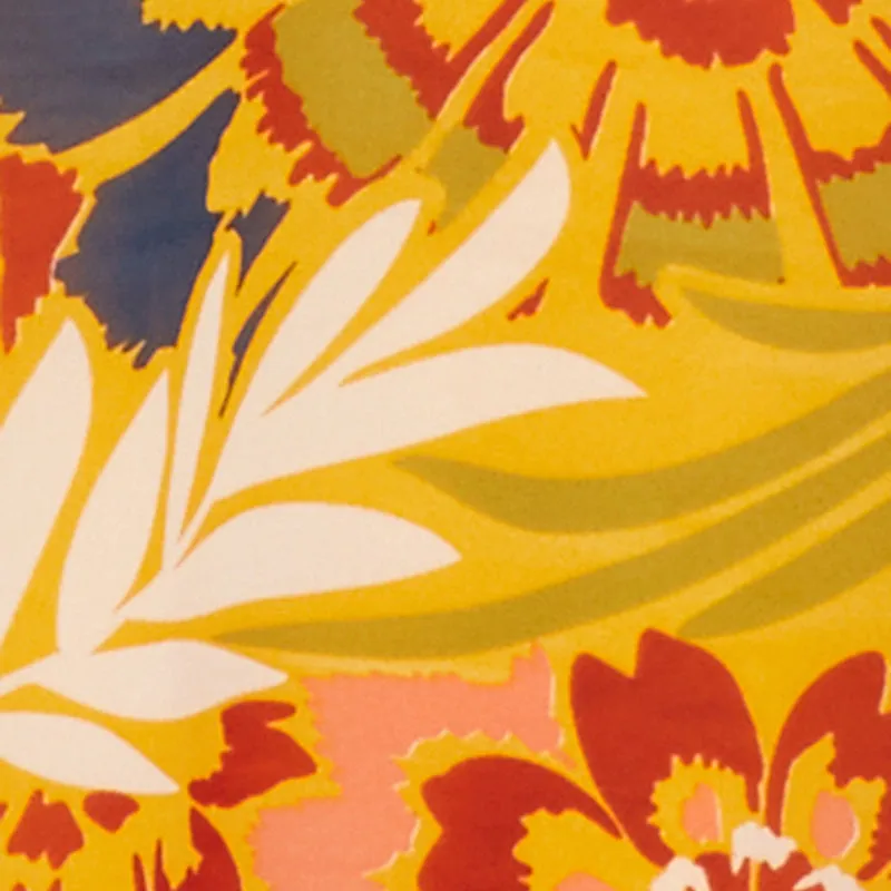 Plus Size Boho Floral Print Keyhole High Low Dress sold by Rainbow product image thumbnail 4