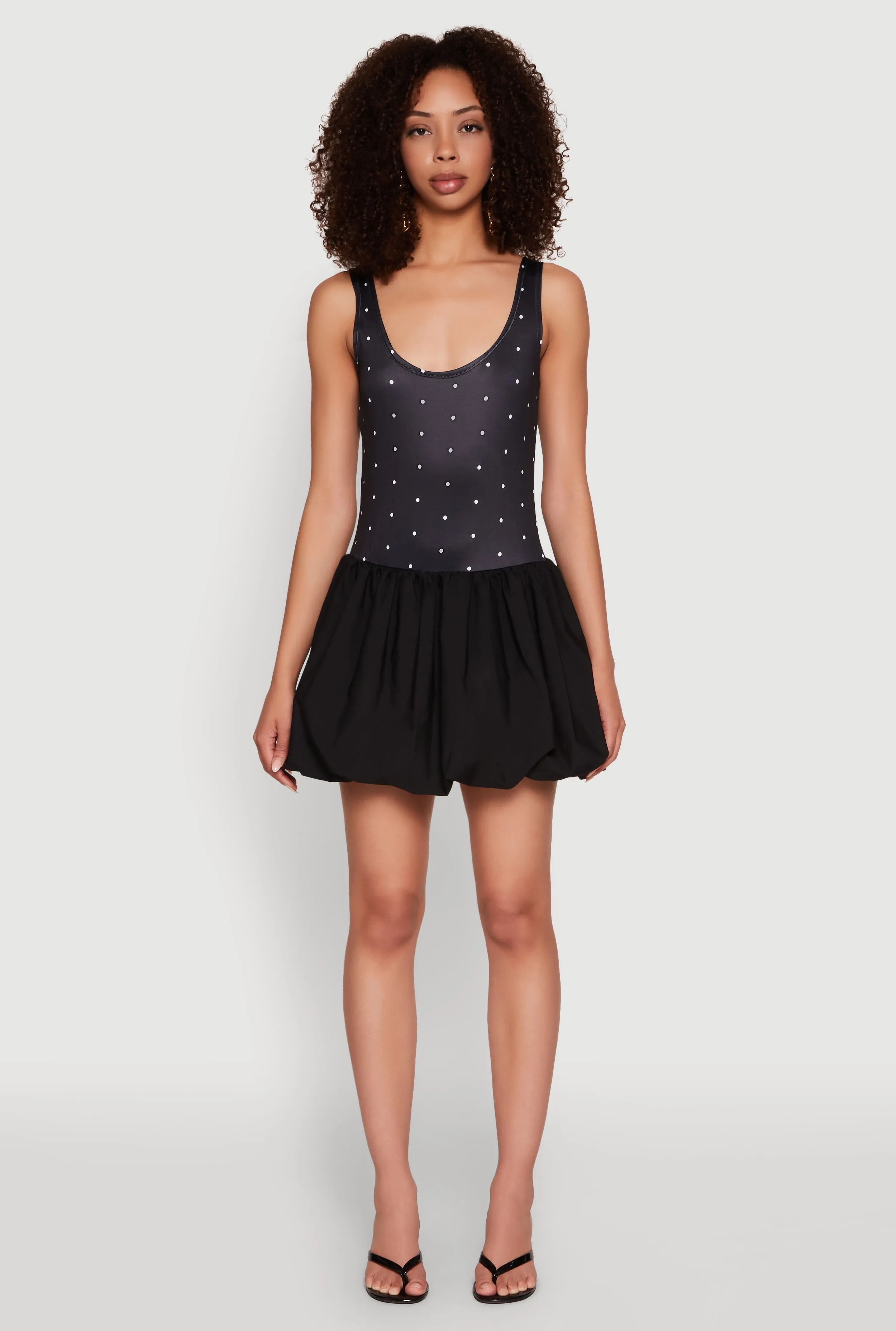 Printed Pattern Bubble Hem Dress sold by Rainbow product image thumbnail 2