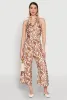 Iris Smock Waist Printed Pattern Culottes sold by Rainbow