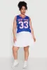 Plus Size Graphic Basketball Jersey sold by Rainbow