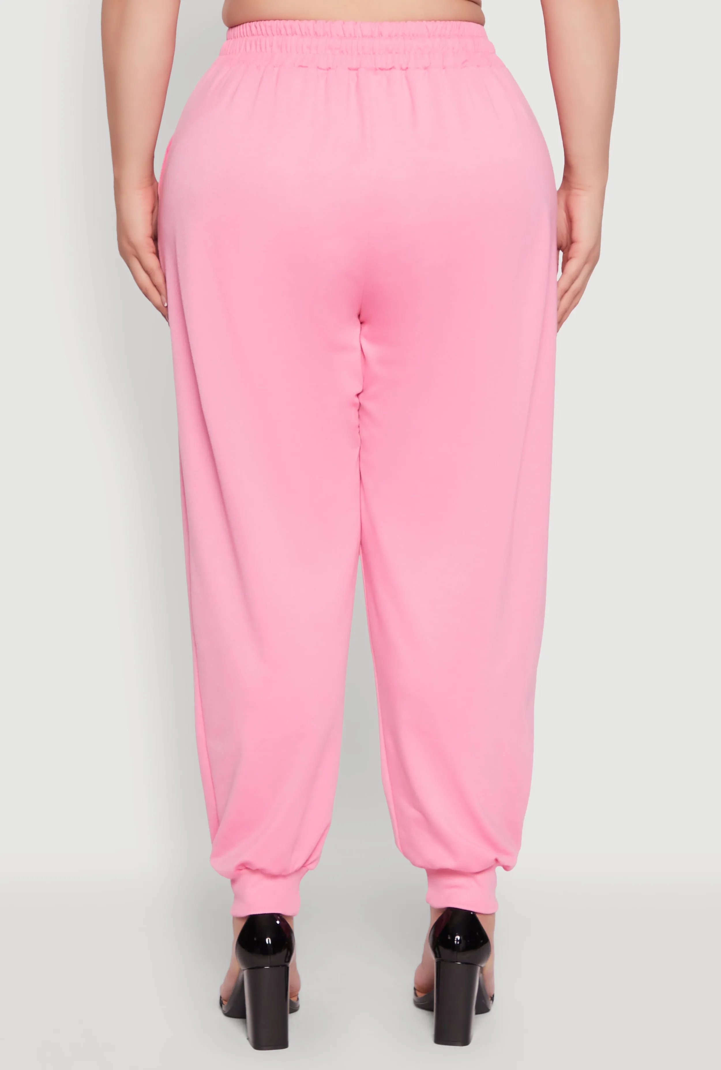 Plus Size Abstract Love Graphic Joggers sold by Rainbow product image thumbnail 5