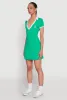 Contrast Trim Johnny Collar Polo Dress sold by Rainbow