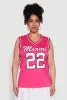 Plus Size Graphic Basketball Jersey sold by Rainbow