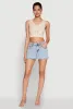 Seamless Laser Cut Cropped Tank Top sold by Rainbow