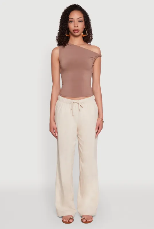 Almost Famous Twist Sleeve Blouse sold by Rainbow