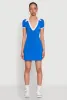 Contrast Trim Johnny Collar Polo Dress sold by Rainbow