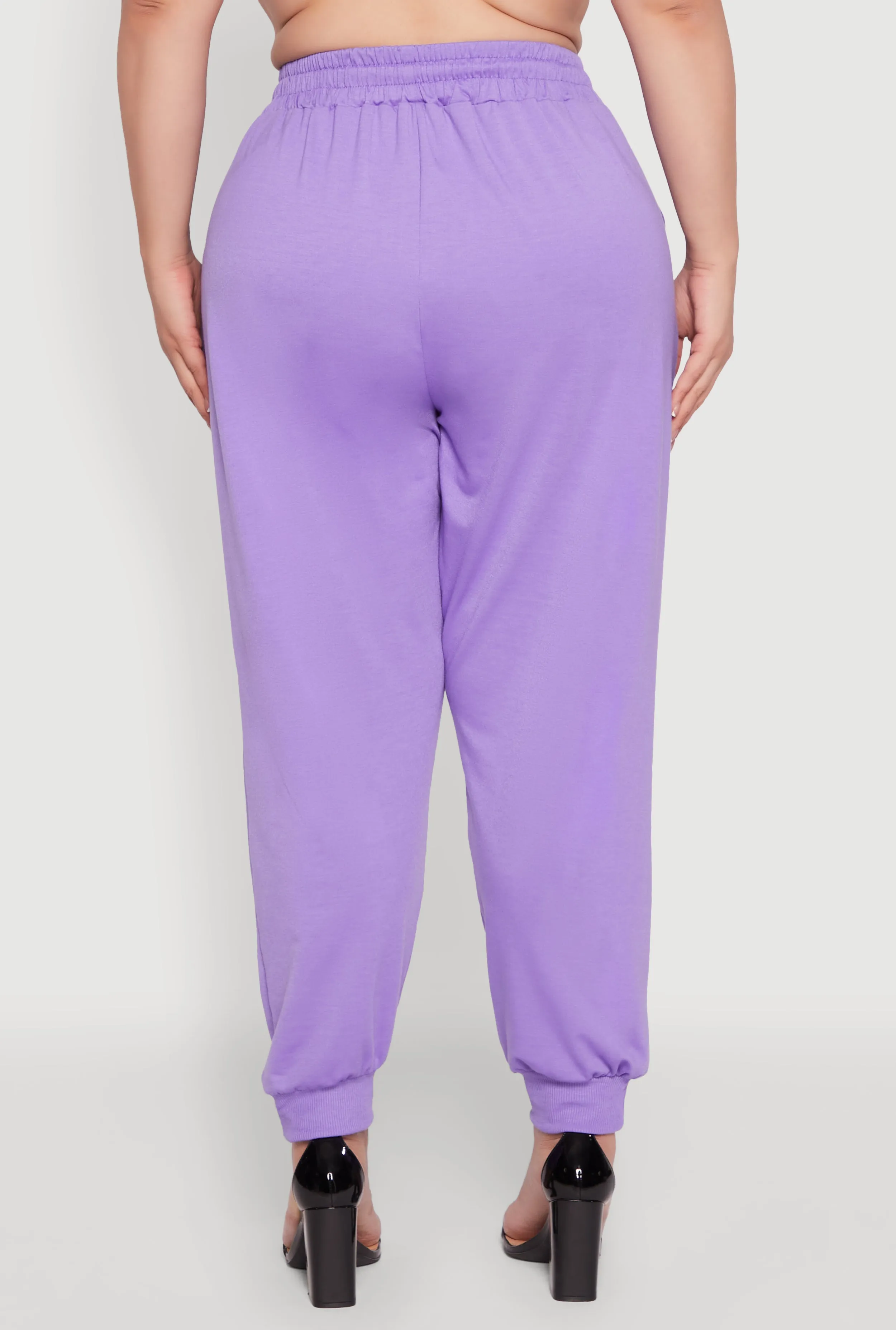 Plus Size Abstract Love Graphic Joggers sold by Rainbow product image thumbnail 5