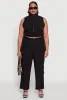 Plus Size Wide Leg Cargo Pants sold by Rainbow