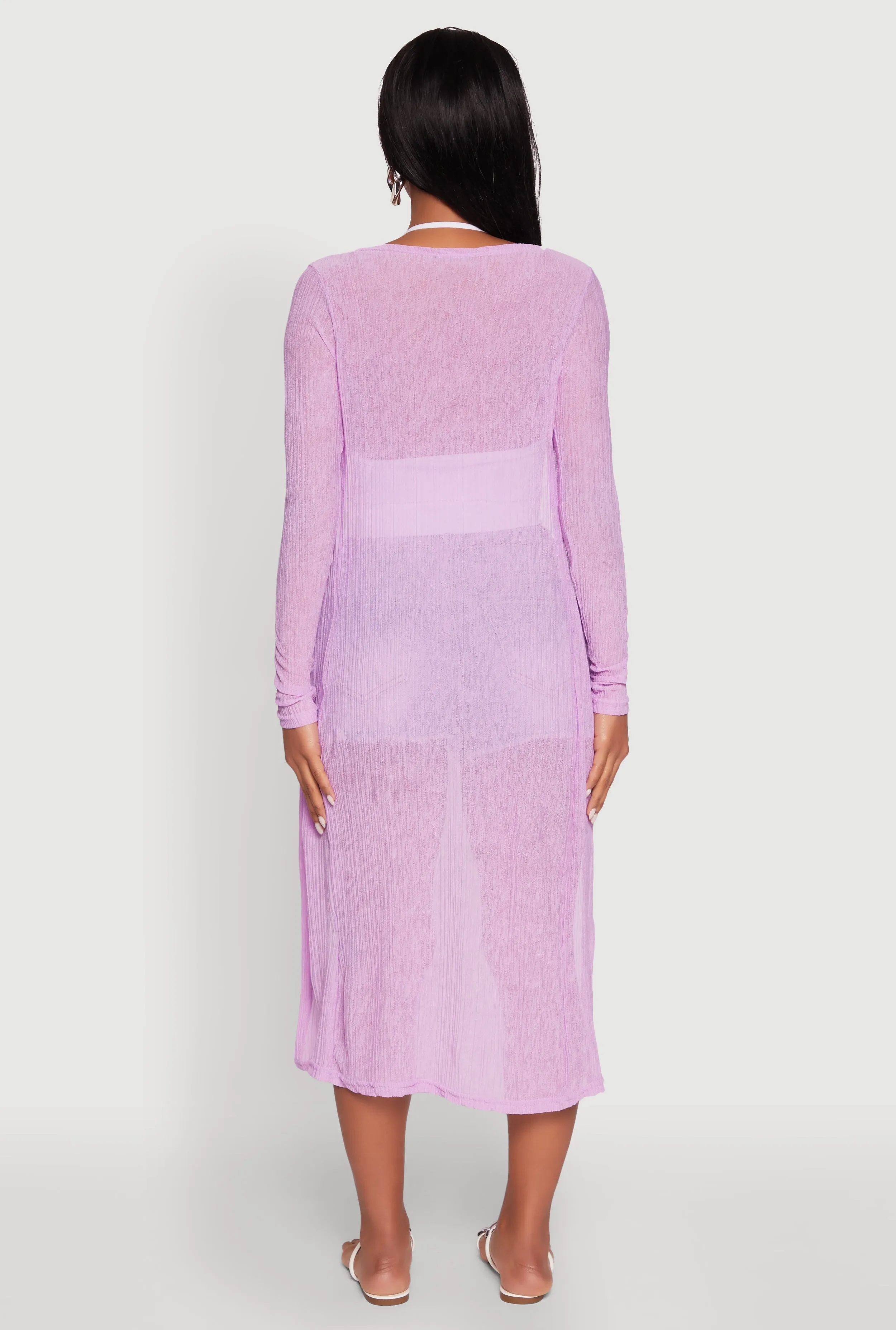 Gauze Knit Long Sleeve Duster sold by Rainbow product image thumbnail 5