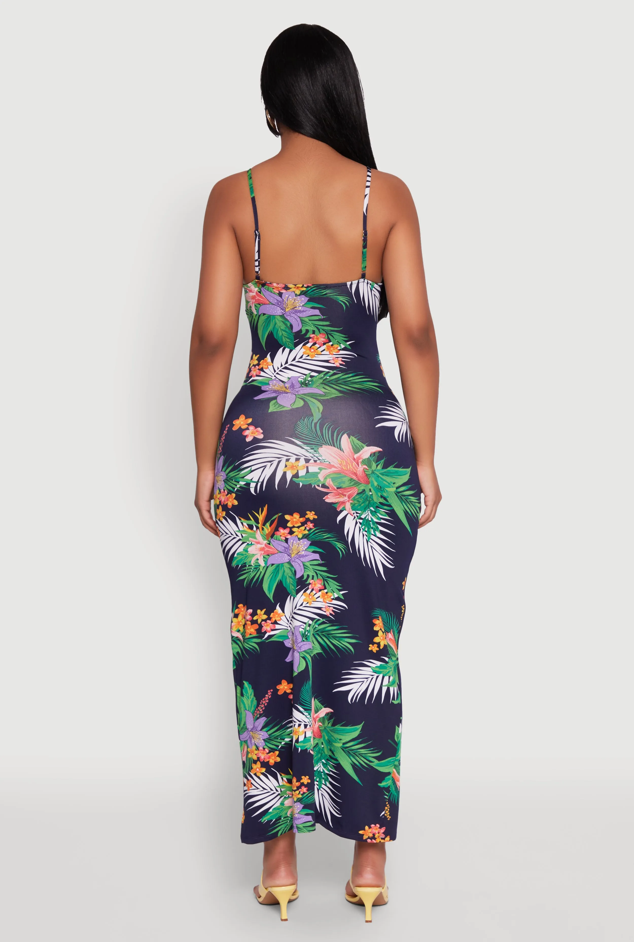 Tropical Print Cami Maxi Dress sold by Rainbow product image thumbnail 5