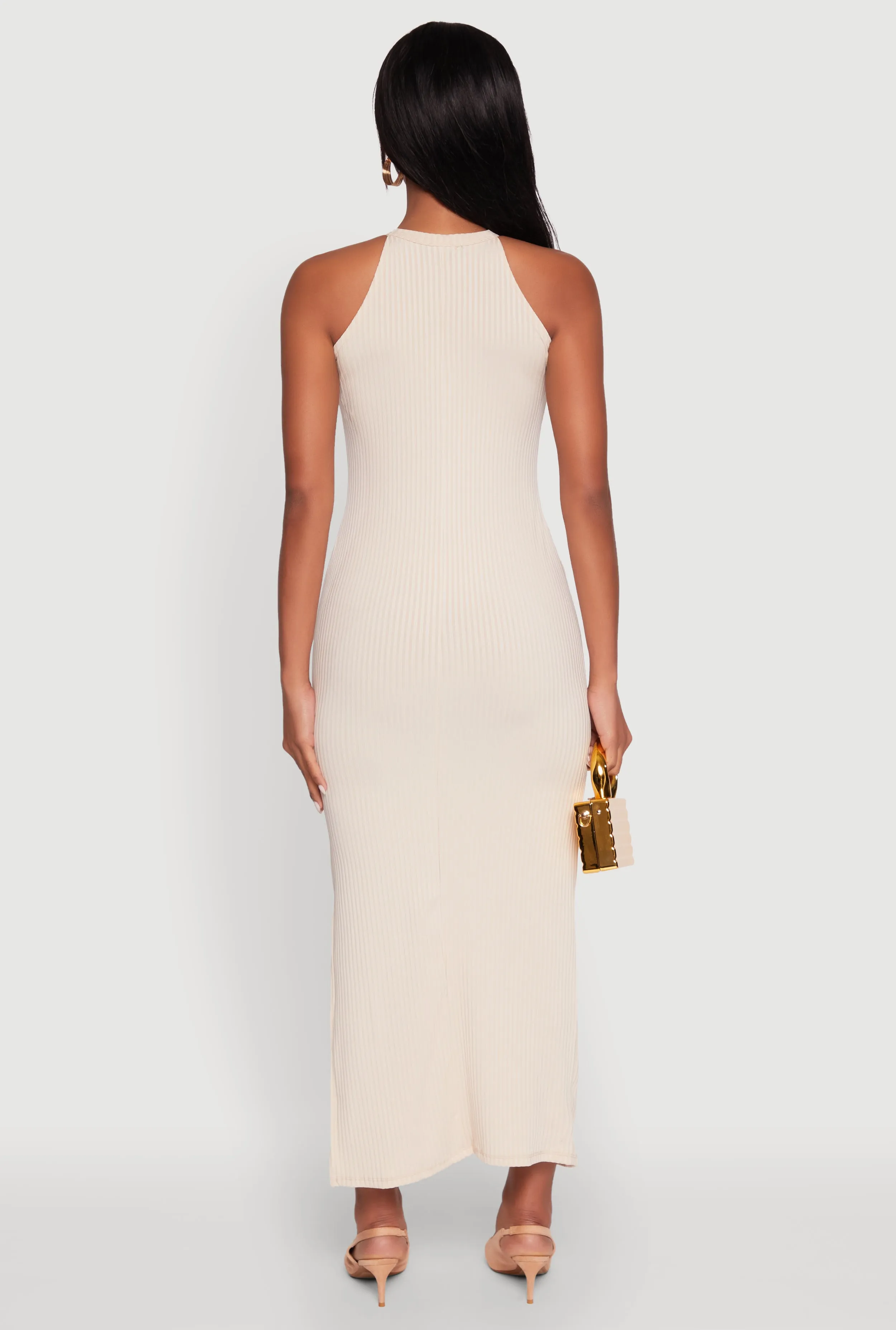 High Neck Maxi Tank Dress sold by Rainbow product image thumbnail 5