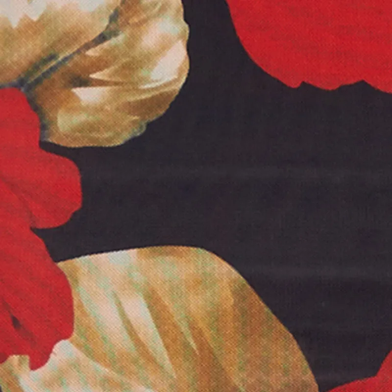 Mesh Rose Print Ruffled Hem Skirt sold by Rainbow product image thumbnail 4