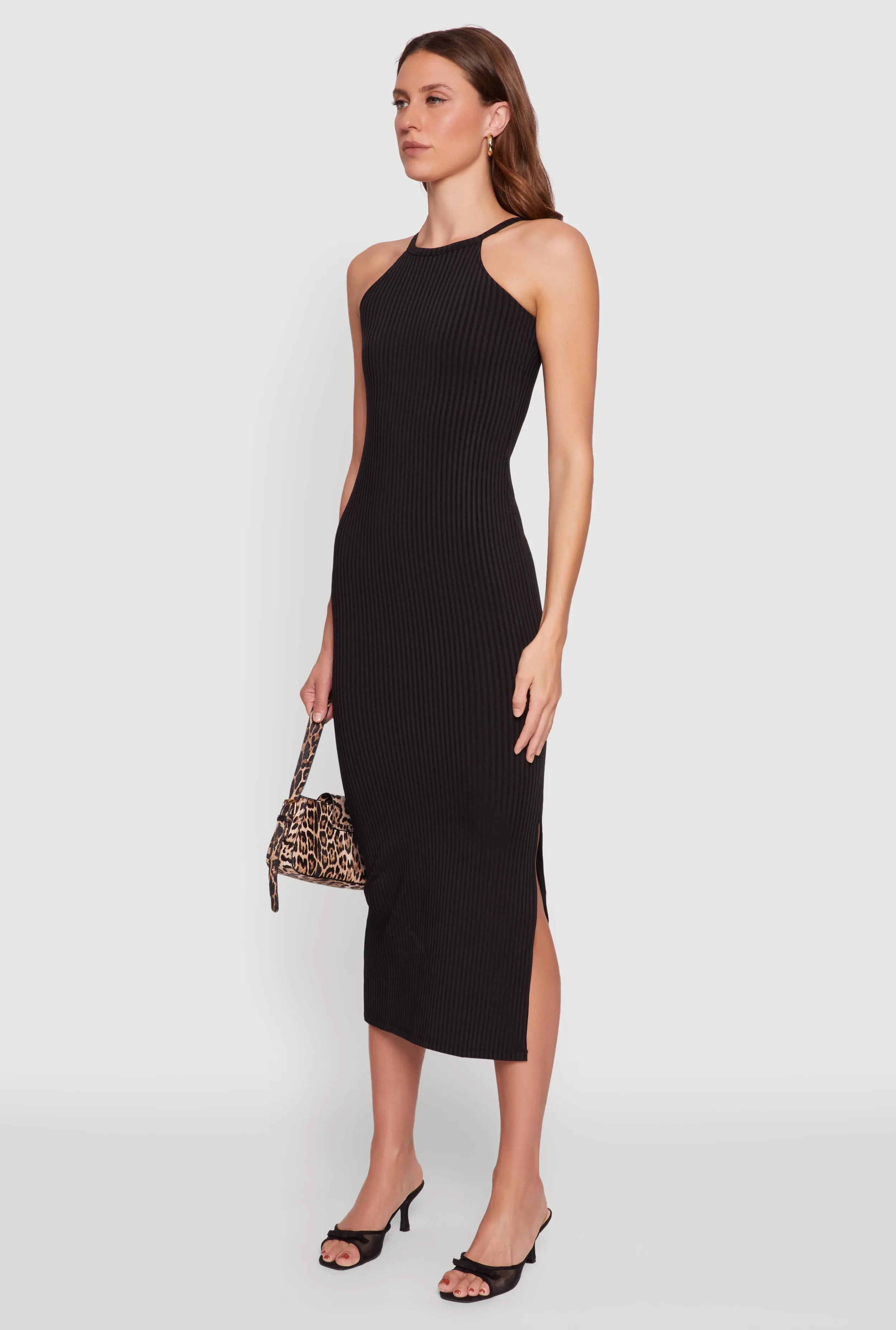 High Neck Maxi Tank Dress sold by Rainbow product image thumbnail 3