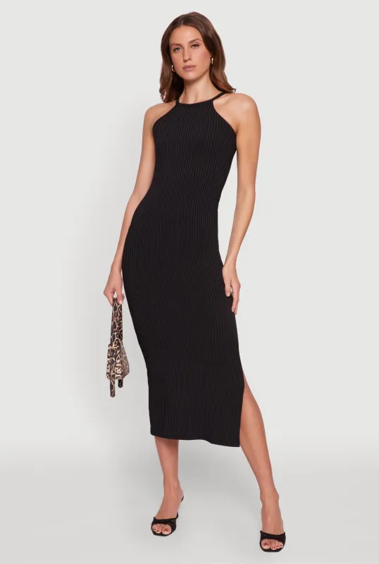 High Neck Maxi Tank Dress sold by Rainbow