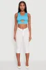 Cut Out Front Seamless Cropped Tank Top sold by Rainbow
