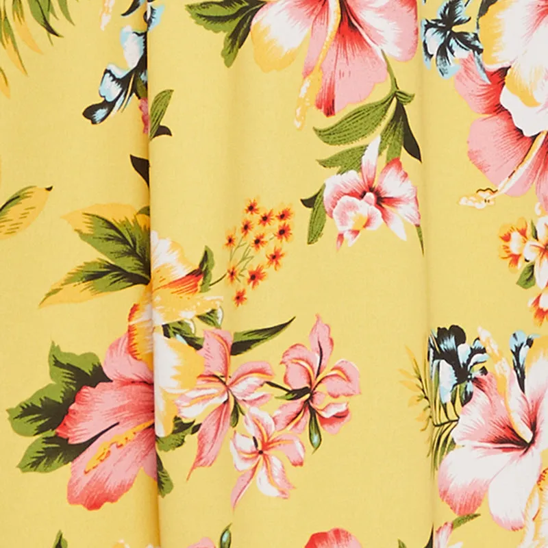 Airy Floral V Neck Maxi Dress sold by Rainbow product image thumbnail 4