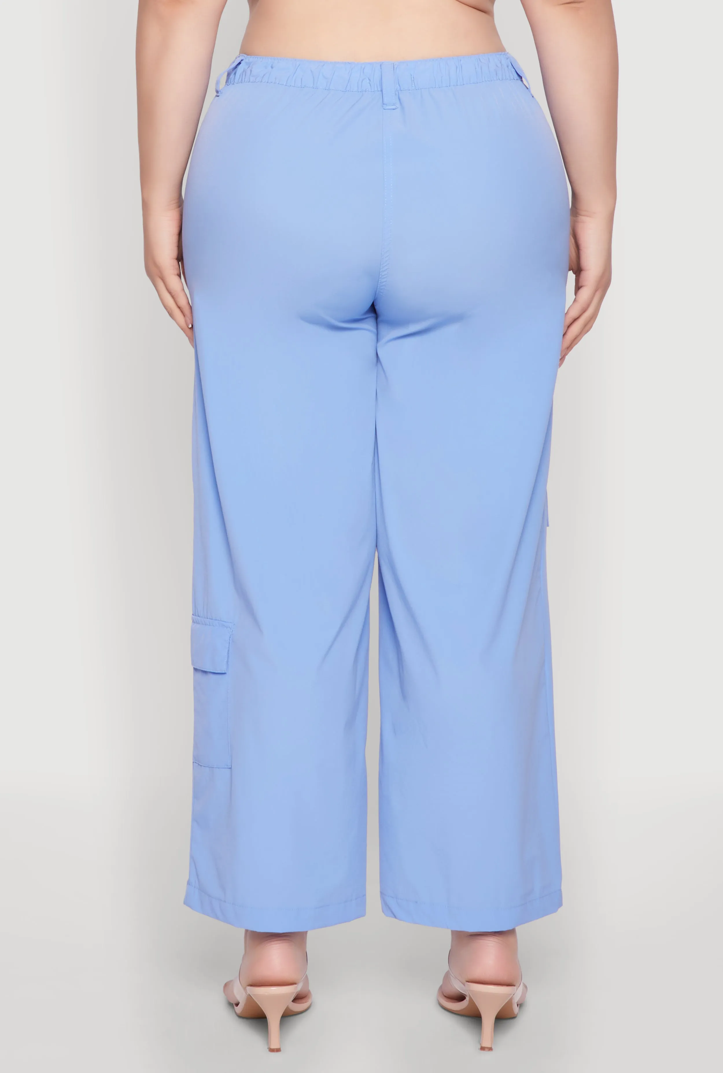 Plus Size Wide Leg Cargo Pants sold by Rainbow product image thumbnail 5