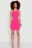 Ribbed Knit Side Cut Out Mini Tank Dress sold by Rainbow