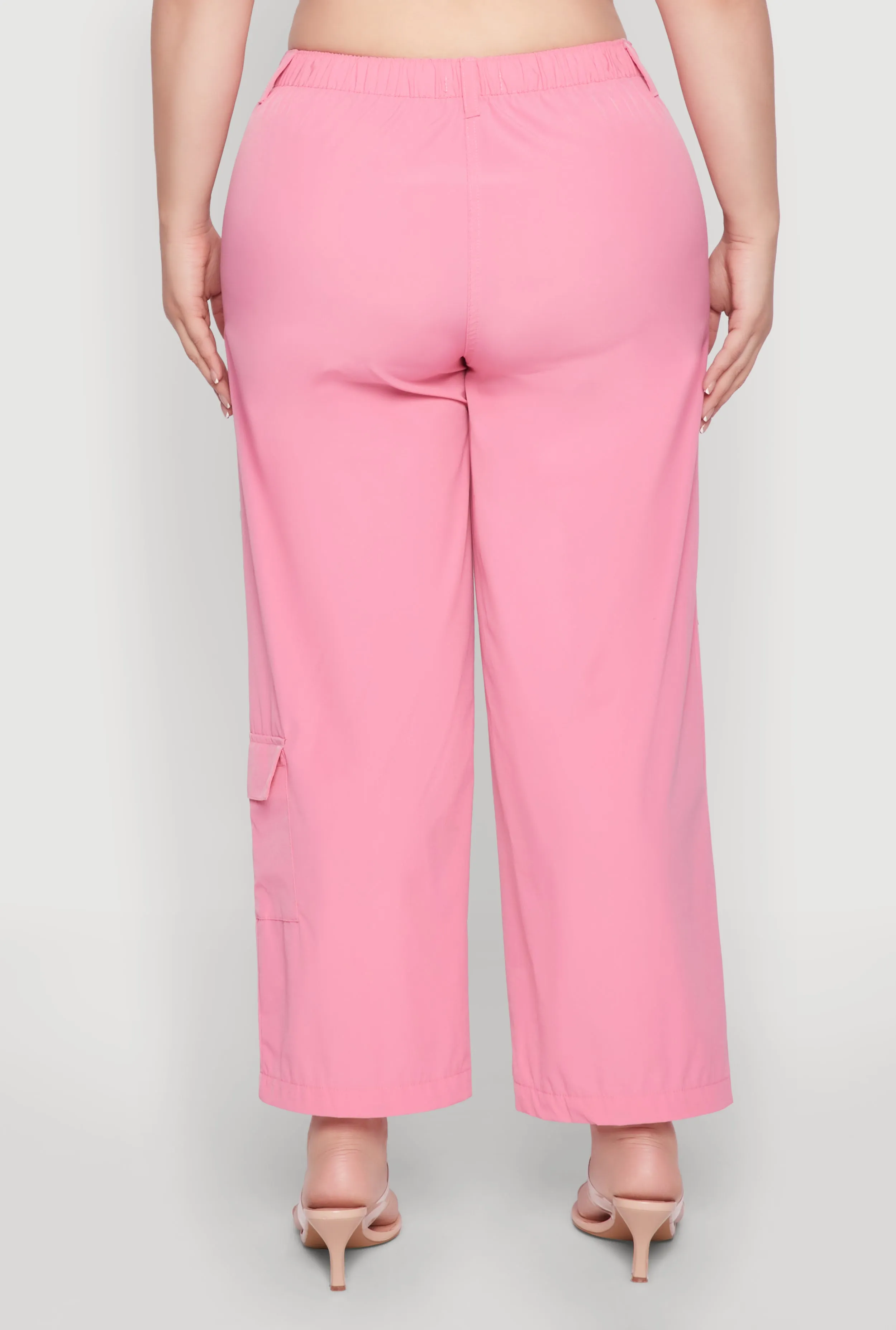Plus Size Wide Leg Cargo Pants sold by Rainbow product image thumbnail 5