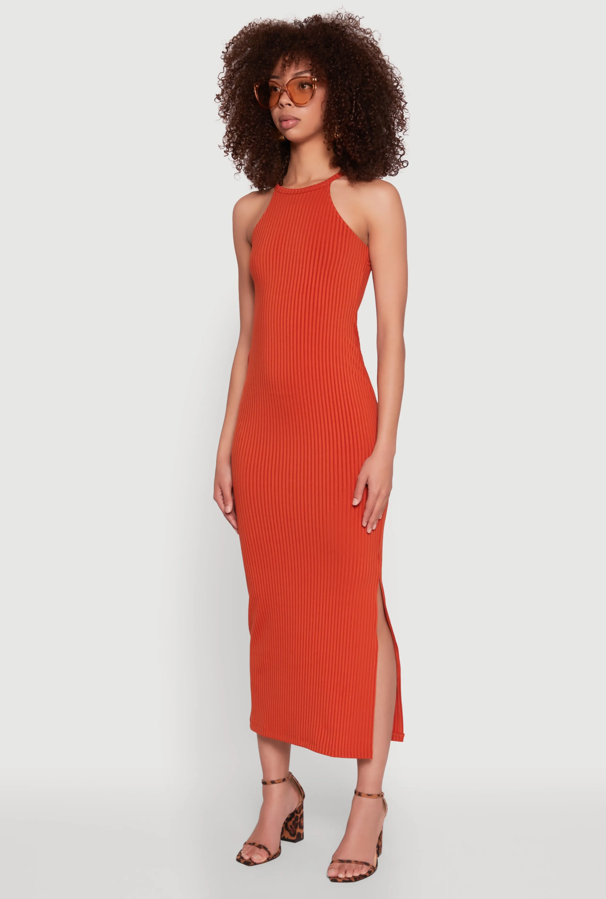 High Neck Maxi Tank Dress sold by Rainbow product image thumbnail 3