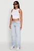 Seamless Crew Neck Cropped Tank Top sold by Rainbow
