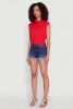 Sleeveless Cropped Button Front Shirt sold by Rainbow
