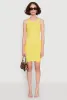 Ribbed Knit Tank Mini Dress sold by Rainbow