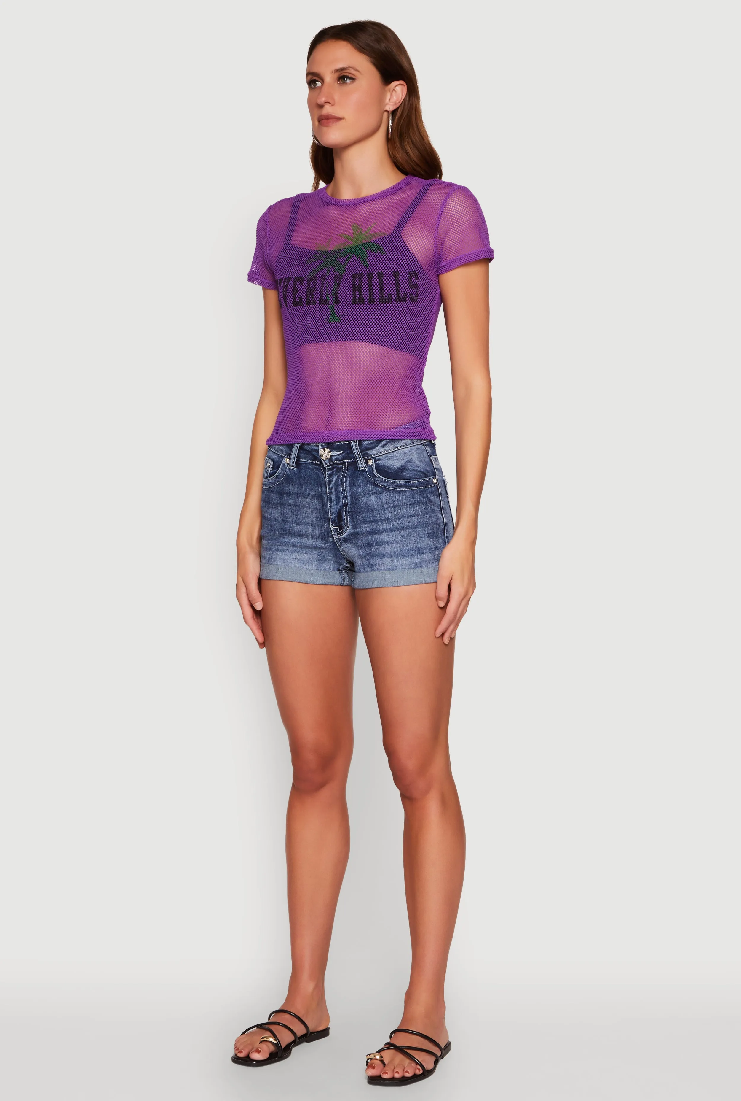 Beverly Hills Fishnet Top sold by Rainbow product image thumbnail 5