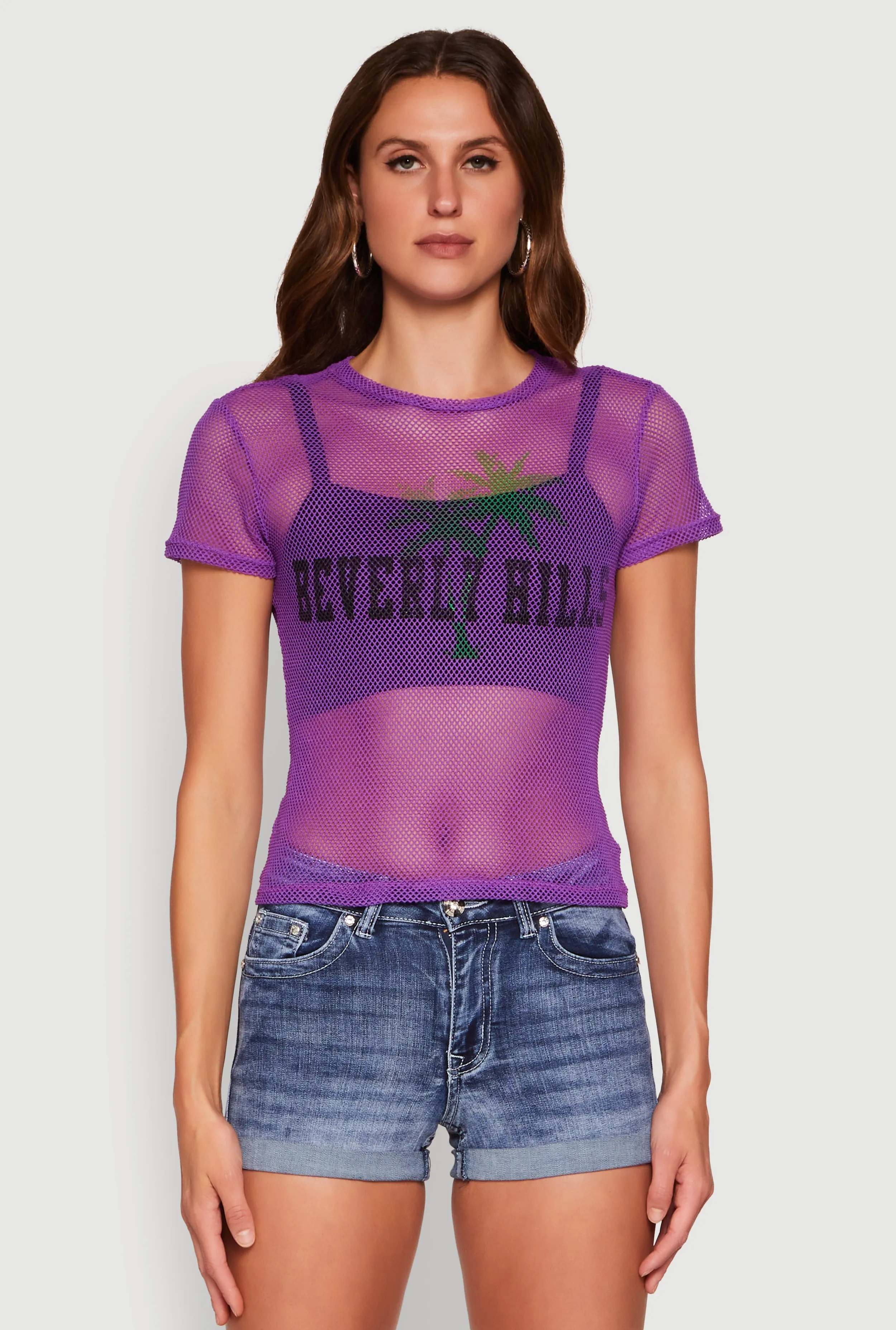 Beverly Hills Fishnet Top sold by Rainbow product image thumbnail 2