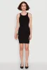 Ribbed Knit Tank Mini Dress sold by Rainbow