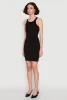 Ribbed Knit Tank Mini Dress sold by Rainbow
