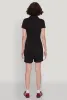 Iris Textured Knit Short Sleeve Romper sold by Rainbow