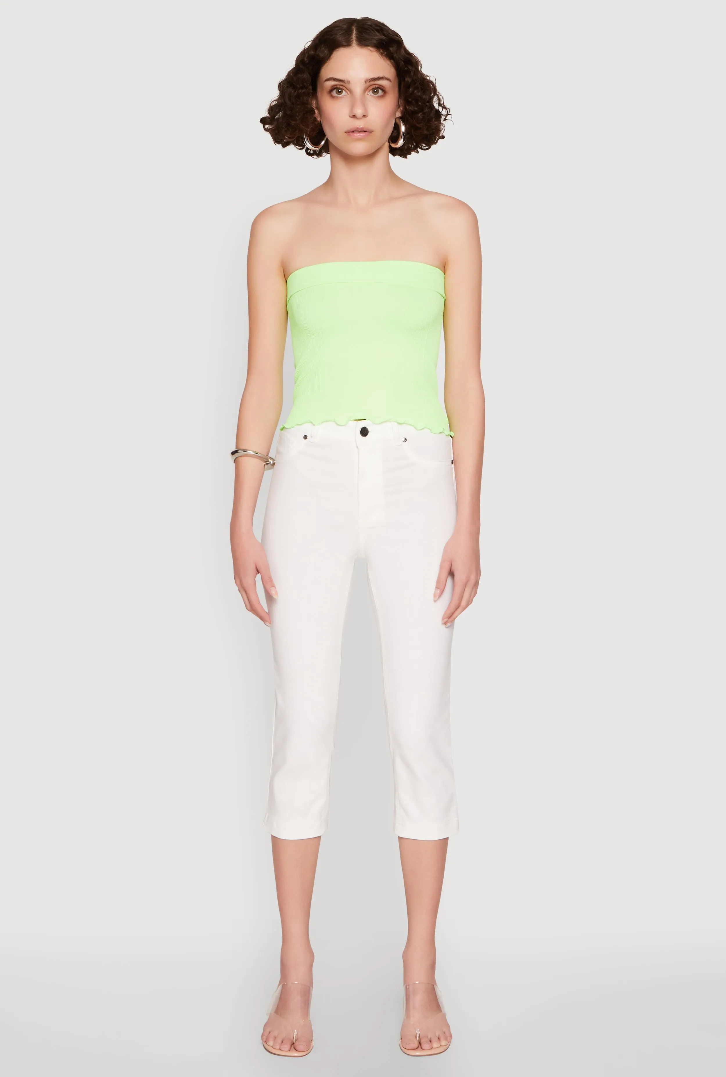 Lettuce Edge Seamless Tube Top sold by Rainbow