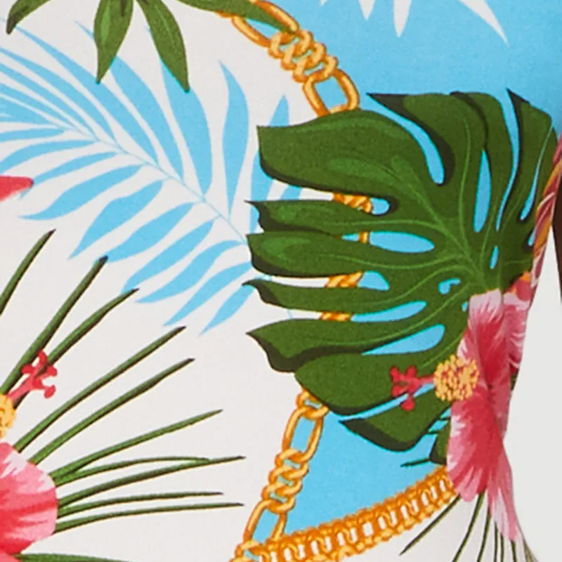 Tropical Chain Print Maxi Sundress sold by Rainbow product image thumbnail 4