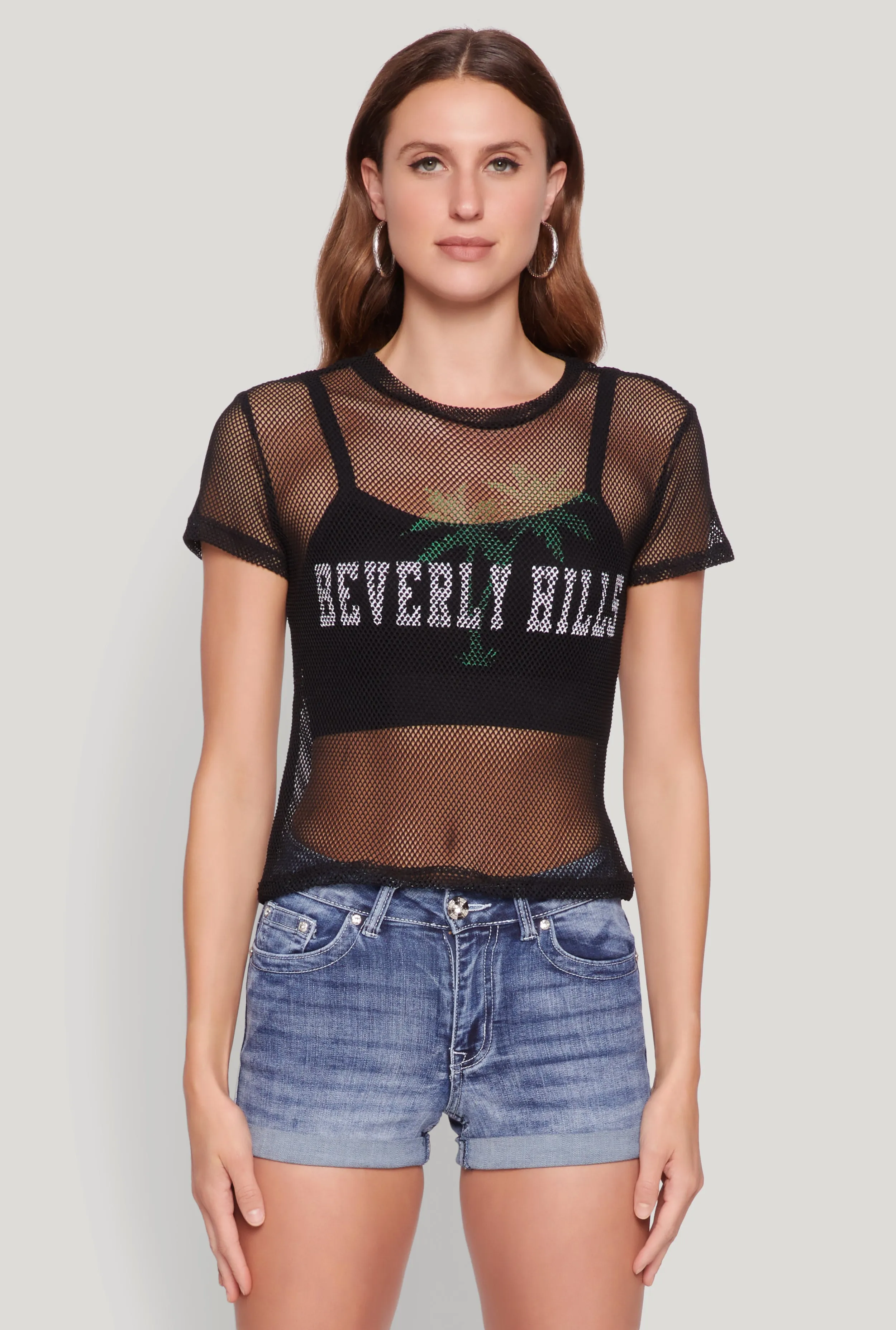 Beverly Hills Fishnet Top sold by Rainbow product image thumbnail 2