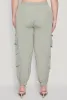 Plus Size Drawstring Cargo Pocket Joggers sold by Rainbow