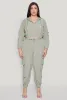 Plus Size Drawstring Cargo Pocket Joggers sold by Rainbow