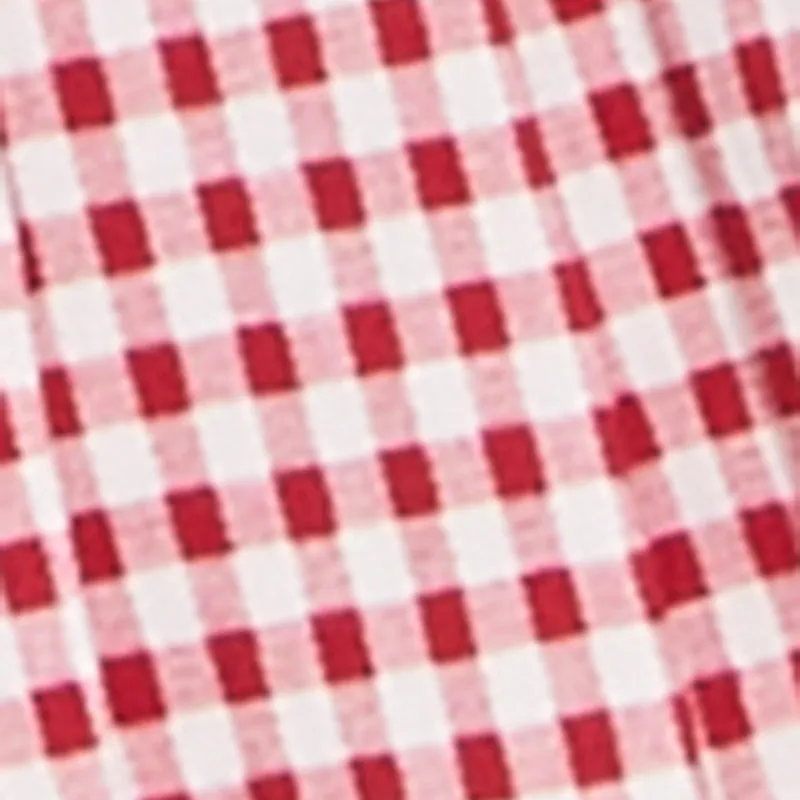 Almost Famous Buckle Detail Gingham Pleated Skort sold by Rainbow product image thumbnail 4