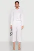 Iris Gauze Knit Paper Bag Waist Culottes sold by Rainbow