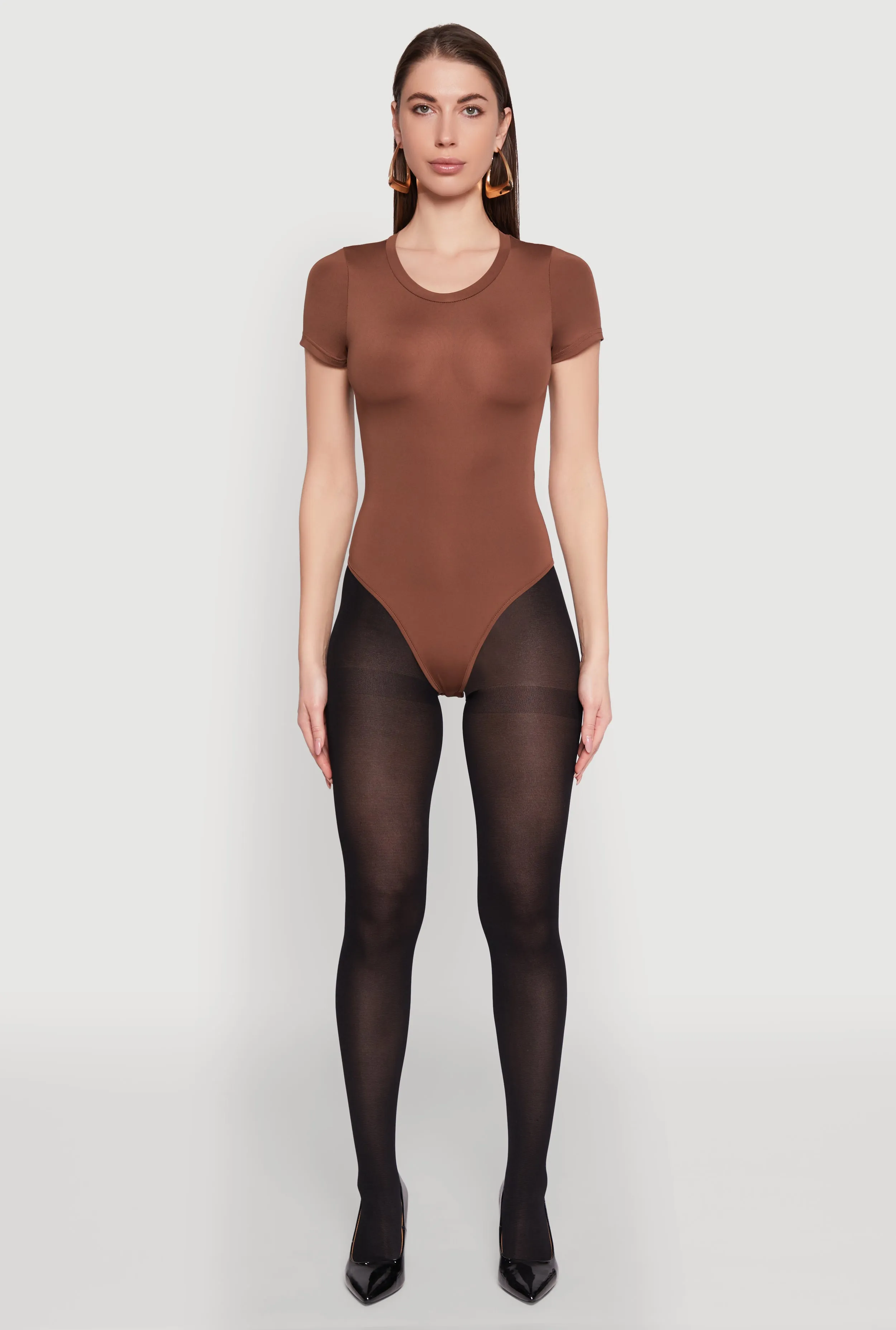 Daisy Crew Neck Bodysuit sold by Rainbow