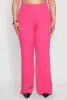 Plus Size Textured Knit High Waist Pants sold by Rainbow