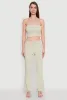 Haute Monde Fold Over Waist Wide Leg Pants sold by Rainbow