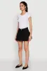 Twill Mini Bubble Skirt sold by Rainbow