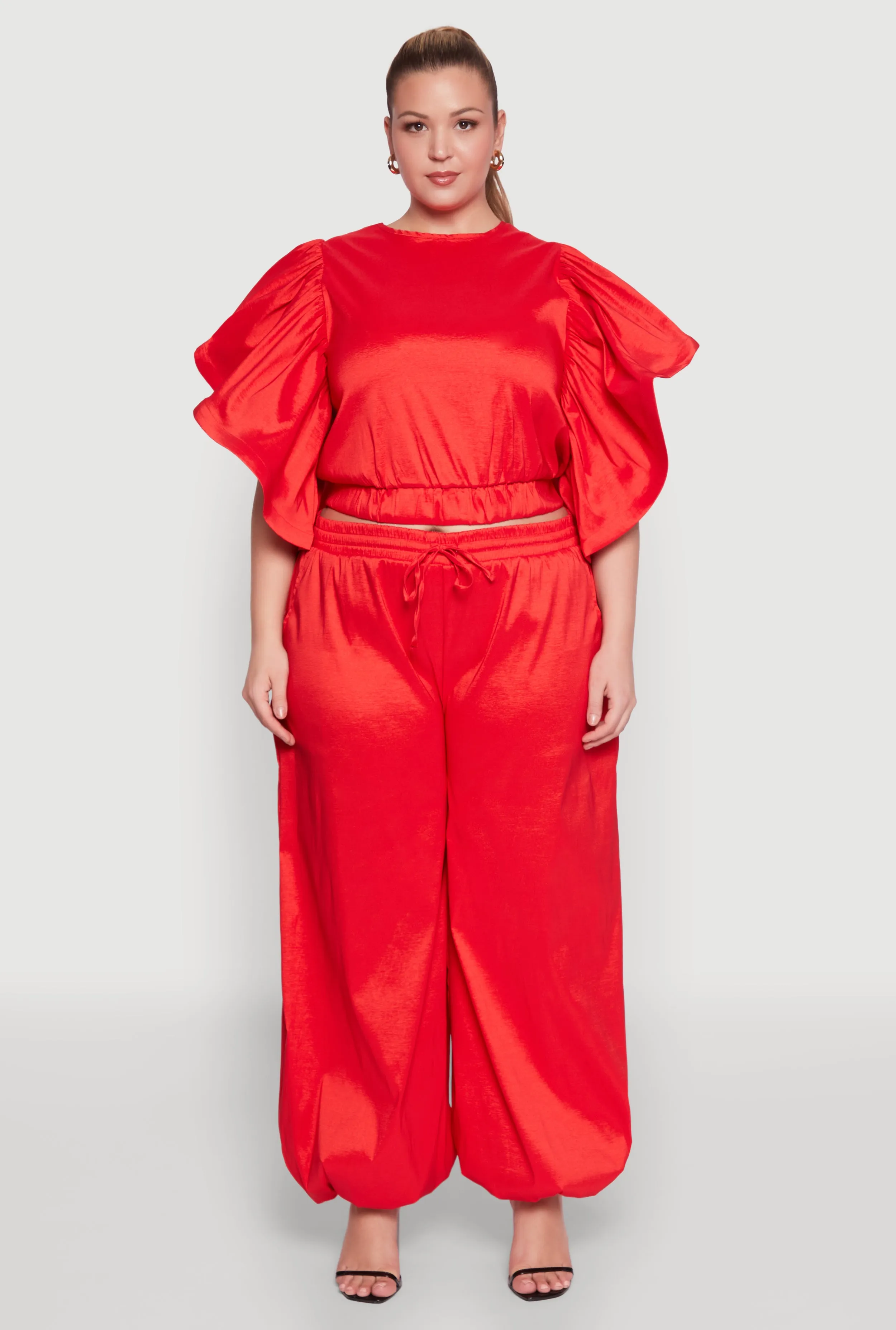 Plus Size Nylon Parachute Pants sold by Rainbow product image thumbnail 2