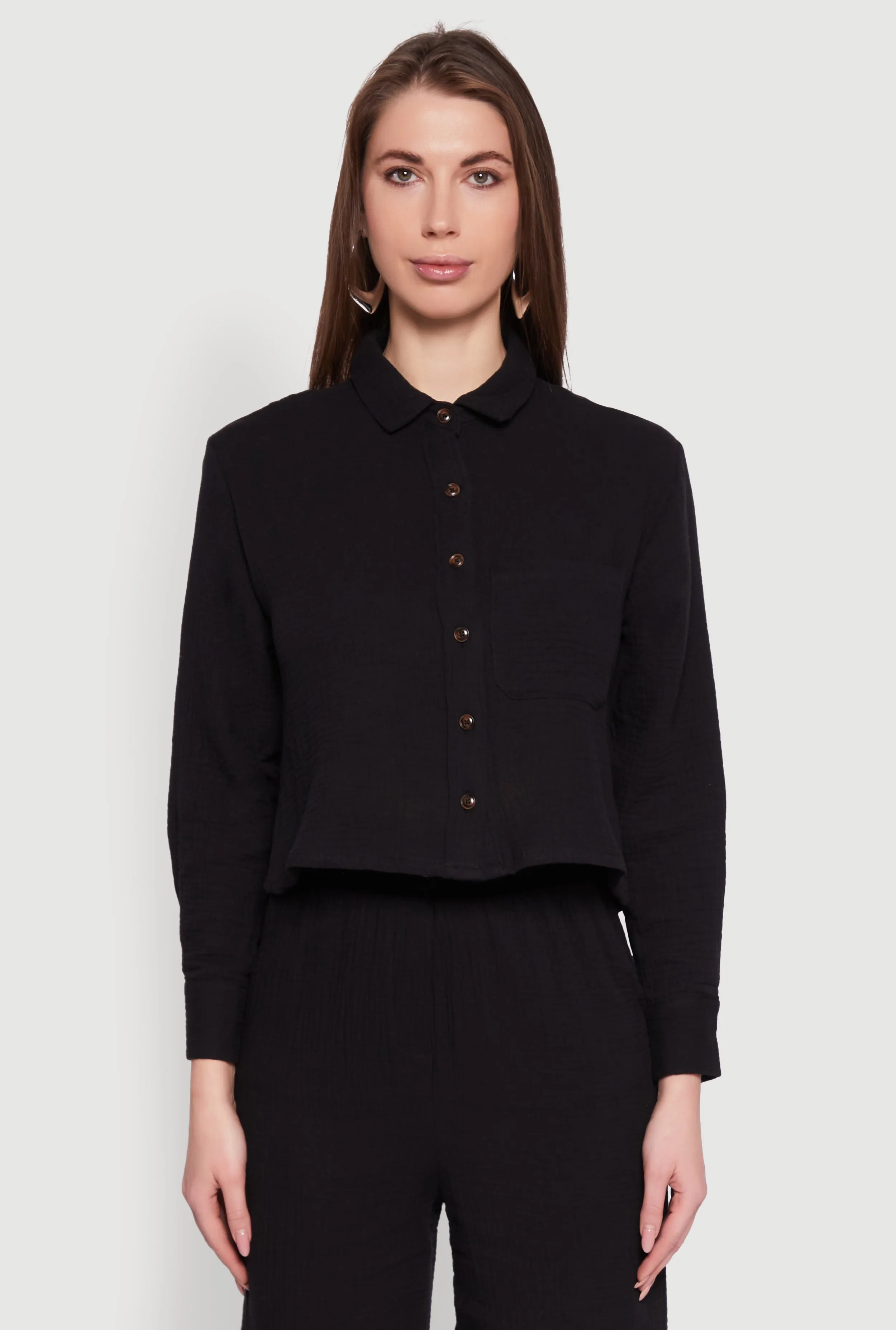 Iris Gauze Knit Shirt sold by Rainbow