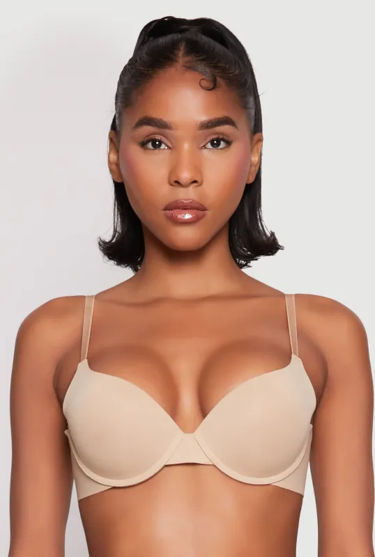 Padded Push Up Plunge Bra sold by Rainbow