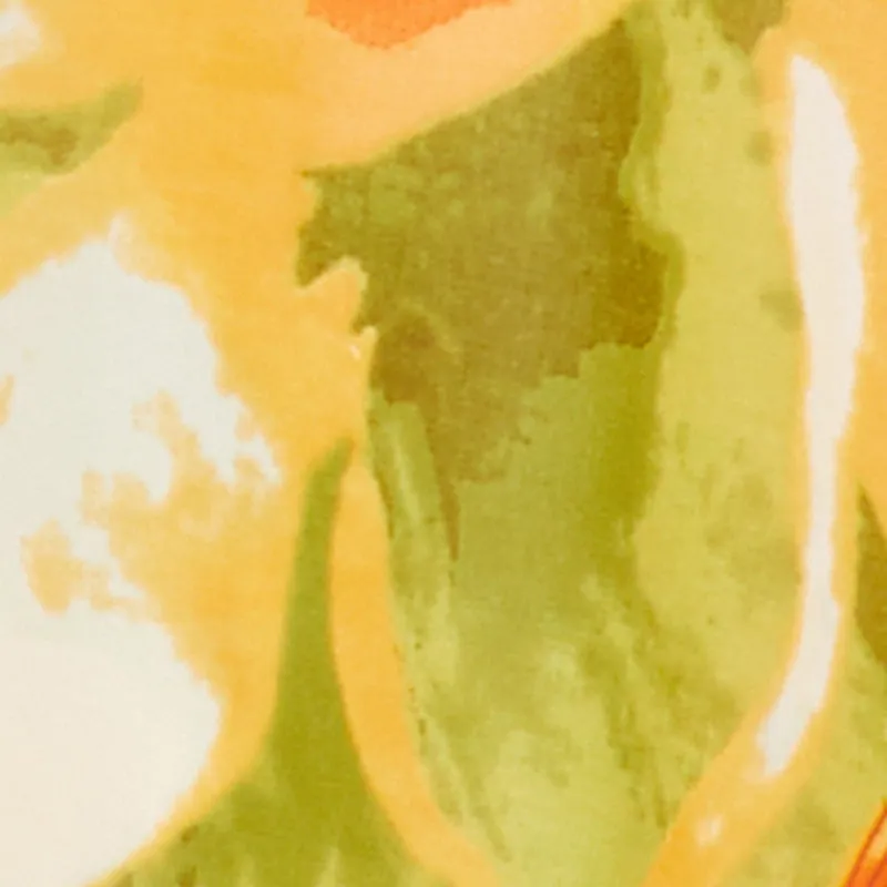 Plus Size Floral Print Keyhole High Low Shift Dress sold by Rainbow product image thumbnail 4