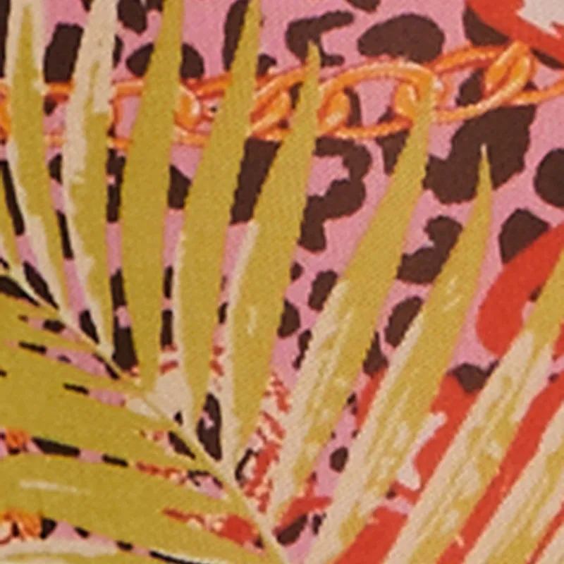 Printed Pattern Ruffle Trim Cover Up Pants sold by Rainbow product image thumbnail 4