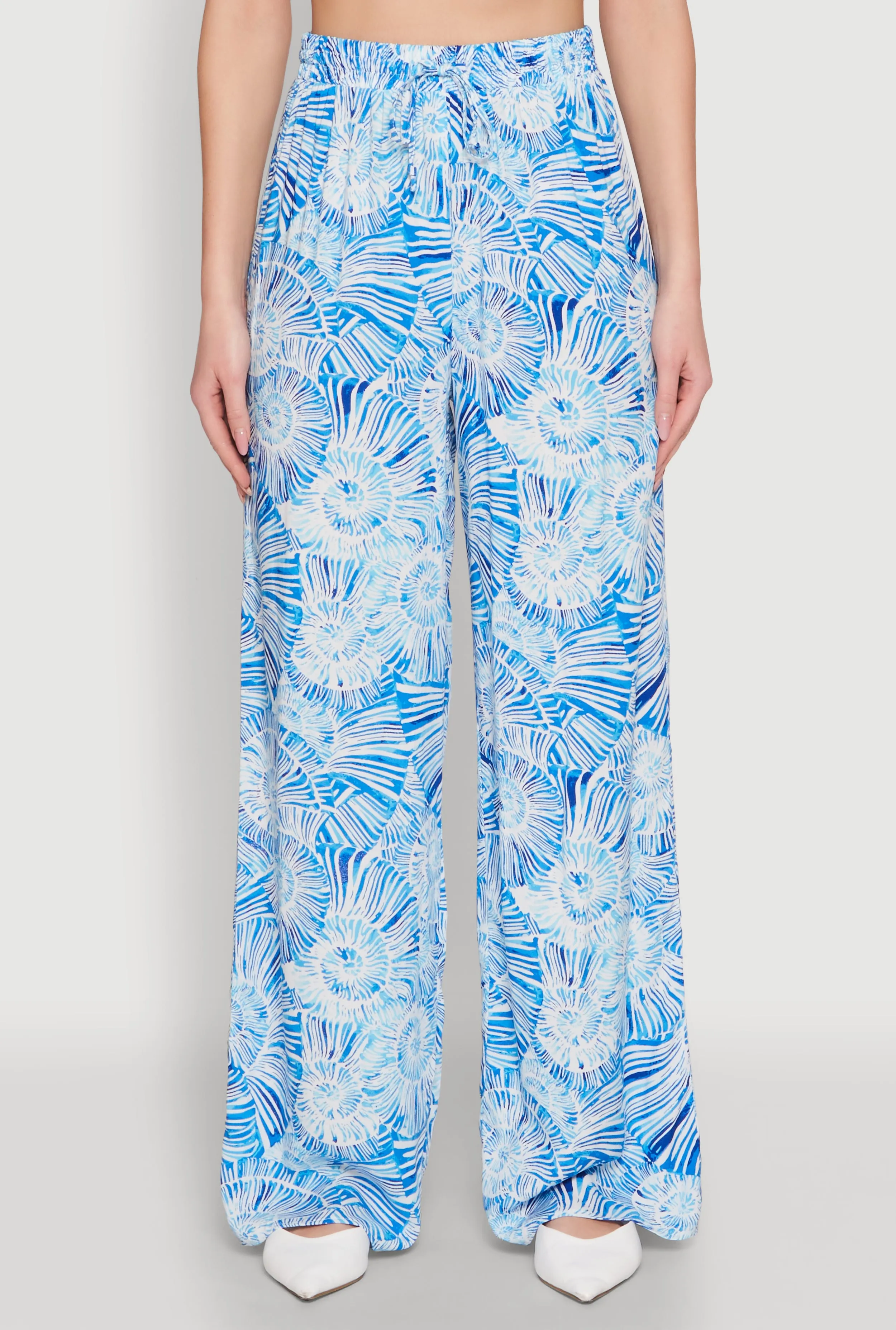 Almost Famous Tropical Print Palazzo Pants sold by Rainbow product image thumbnail 3